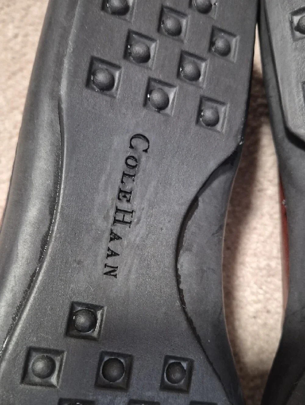 Cole Haan leather upper